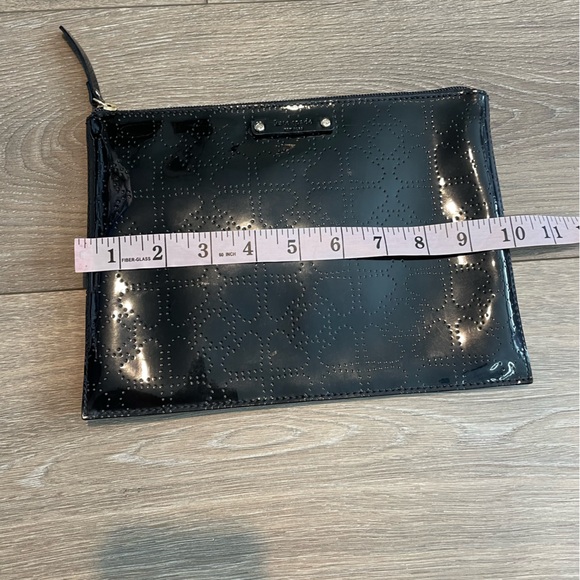 Kate Spade Black Patent Leather Clutch